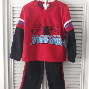 Marvel Comics Spider-Man Pajama Set 3T